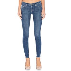 Frame Denim Le Skinny De Jeanne in Huntley